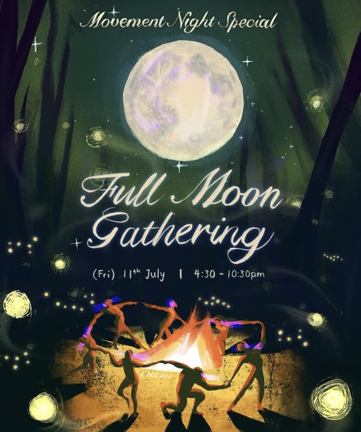 full moon gathering