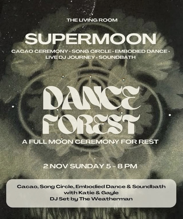 supermoon dance forest